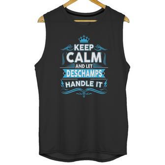 Keep Calm Deschamps Deschamps Tshirt Unisex Tank Top | Favorety DE