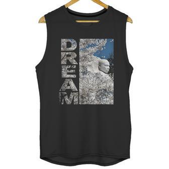 King Memorial And Cherry Blossoms Washington Dc Unisex Tank Top | Favorety DE