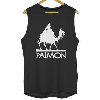 King Paimon Lesser Key Of Solomon Ars Goetia Demon Spirit Unisex Tank Top | Favorety AU