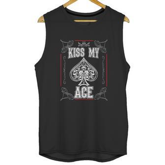 Kiss My Ace Funny Ace Of Spades Unisex Tank Top | Favorety AU