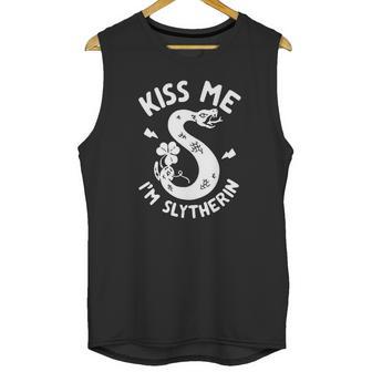 Kiss Me Im Slytherin T-Shirt T-Shirt Unisex Tank Top | Favorety AU