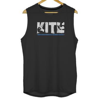 Kite Kiteboarding Kiting Kitesurfing Kitesurf Gift Unisex Tank Top | Favorety AU