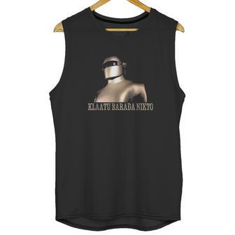 Klaatu Barada Nikto Robot Unisex Tank Top | Favorety CA