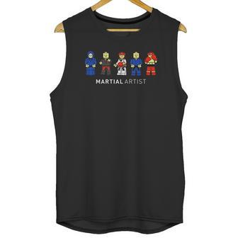 Korea Taekwondo Martial Arts Lego Unisex Tank Top | Favorety