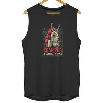 Krampus Poster Vintage Official Unisex Tank Top | Favorety