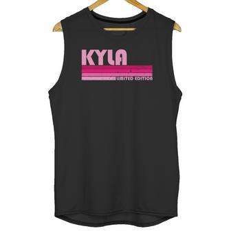 Kyla Name Personalized Retro Vintage 80S 90S Style Unisex Tank Top | Favorety DE