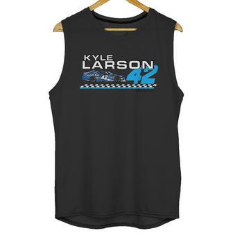 Kyle Larson Carbon Fiber Unisex Tank Top | Favorety CA