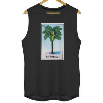 La Palma Palm Tree Loteria Party Shirt Unisex Tank Top | Favorety CA