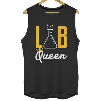 Lab Tech Queen Med Technician Funny Gift Supervisor Coworker Unisex Tank Top | Favorety