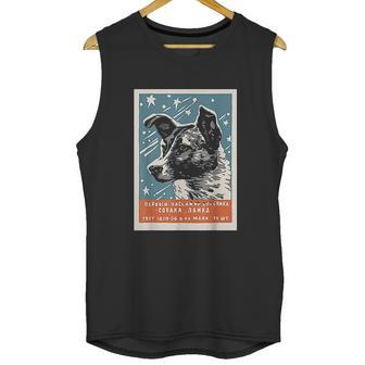 Laika Space Dog Product Vintage Cccp Soviet Russia Ussr Unisex Tank Top | Favorety CA