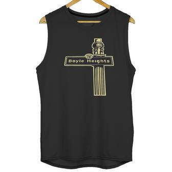 Lamp Post Boyle Heights Street Sign Street Unisex Tank Top | Favorety