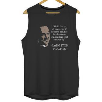 Langston Hughes Black History Month Quote Unisex Tank Top | Favorety AU