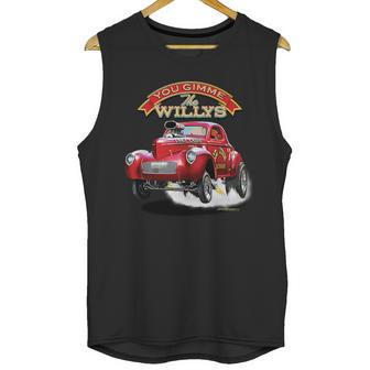 Larry Grossman - Gimme The Willys Unisex Tank Top | Favorety CA