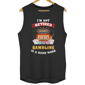 Las Vegas Gambling Retiree Lucky Casino Unisex Tank Top | Favorety UK