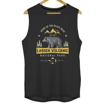 Lassen Volcanic National Park California Bear Unisex Tank Top | Favorety UK