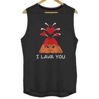 Lava Day Volcano Valentines Gift Funny Valentines Unisex Tank Top | Favorety AU