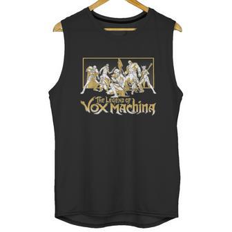 The Legend Of Vox Machina Main Characters Fight Pose Unisex Tank Top | Favorety UK