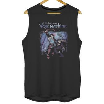 The Legend Of Vox Machina Vex And Vax Forest Scene Unisex Tank Top | Favorety