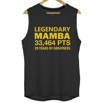 Legendary Mamba Out Farewell Tribute Graphic Design Printed Casual Daily Basic Unisex Tank Top | Favorety