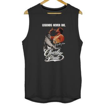 Legends Never Die Charley Pride Signature Unisex Tank Top | Favorety CA