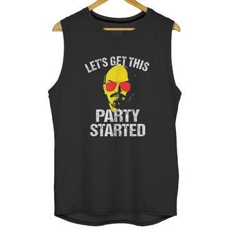 Lenin Communist Party Funny Socialist Gag Gift Unisex Tank Top | Favorety AU