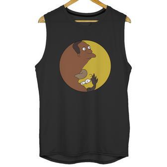 Lenny Carl Yin Yang T-Shirt Unisex Tank Top | Favorety