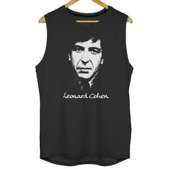 Leonard Cohen Tshirt Unisex Tank Top | Favorety CA