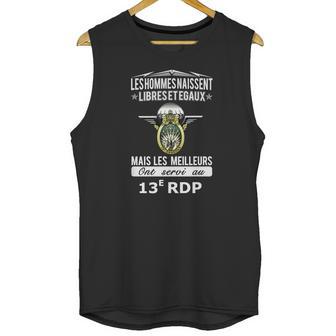 Les Meilleurs Hommes Ont Servi Au 13E Rdp Unisex Tank Top | Favorety UK