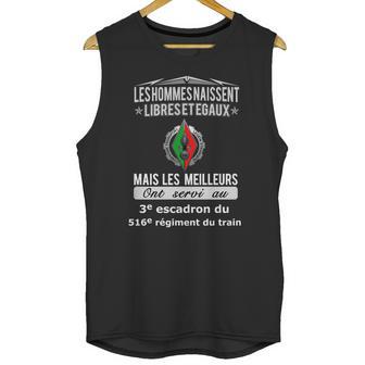 Les Meilleurs Hommes Ont Servi Au 3E Escadron Du 516E Régiment Du Train Unisex Tank Top | Favorety