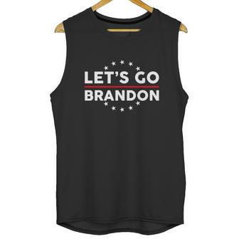 Let’S Go Brandon Shirt Funny Fuck Joe Biden Chants Meme Graphic Design Printed Casual Daily Basic Unisex Tank Top | Favorety UK