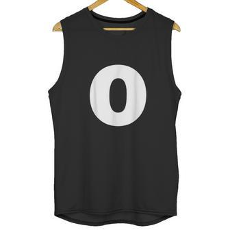 Letter O Capital Alphabet Monogram Initial Unisex Tank Top | Favorety DE