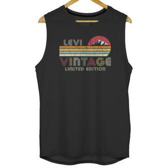 Levi Name Gifts Vintage Limited Edition Birthday Outfit Unisex Tank Top | Favorety CA