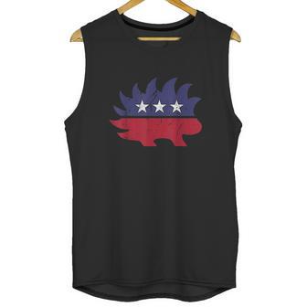 Libertarian Porcupine Party Logo Unisex Tank Top | Favorety DE