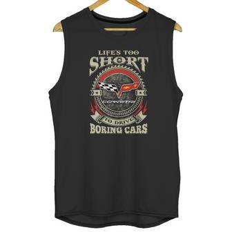 Lifes Too Short Corvette C6 Unisex Tank Top | Favorety UK