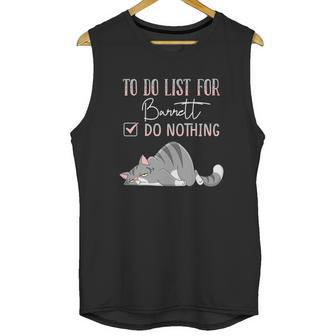 To Do List For Barrett Unisex Tank Top | Favorety AU