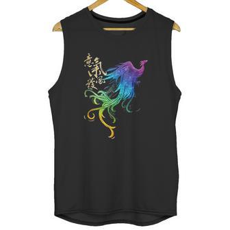 Live Action Phoenix Watercolor Unisex Tank Top | Favorety CA