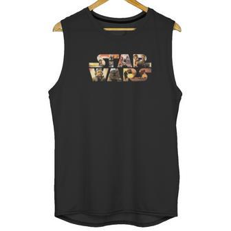 Logo The Mandalorian Scene Unisex Tank Top | Favorety DE