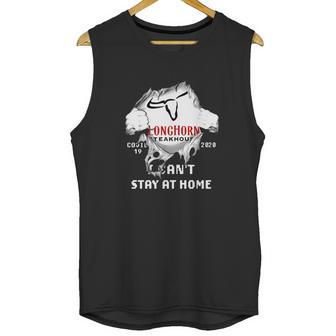 Longhorn Steakhouse Covid-19 2020 I Can’T Stay At Home Shirtn Unisex Tank Top | Favorety CA