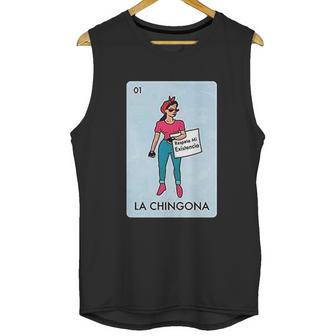 Loteria Mexican Parody Gamer Funny Graphic Unisex Tank Top | Favorety