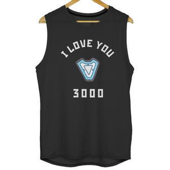 I Love You 3000 Arc Reactor Unisex Tank Top | Favorety DE