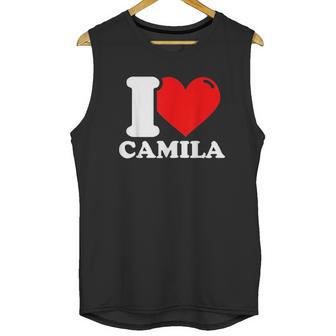 I Love Camila Unisex Tank Top | Favorety DE