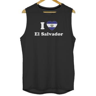 I Love El Salvador Gift I Heart El Salvador Salvadoran Unisex Tank Top | Favorety CA