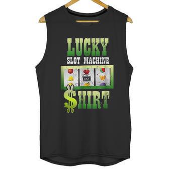 Lucky Gambling | Slot Machine Gift Unisex Tank Top | Favorety CA