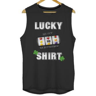 Lucky Slot Machine Casino Gambling Tshirt Darks Unisex Tank Top | Favorety AU