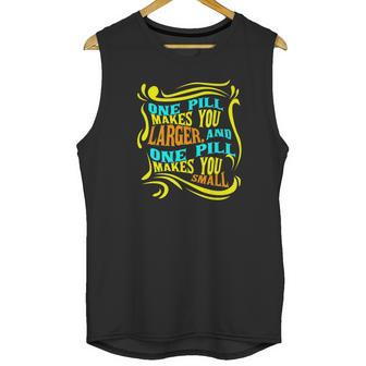 Lyriclyfe White Rabbit By Grace Slick Unisex Tank Top | Favorety UK