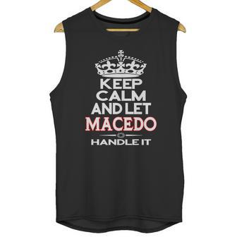 Macedo Unisex Tank Top | Favorety AU