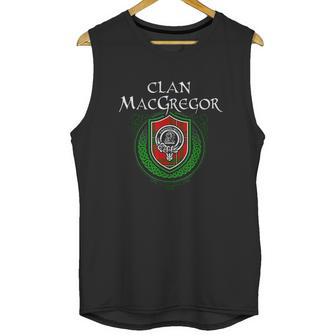 Macgregor Surname Scottish Clan Tartan Crest Badge Unisex Tank Top | Favorety UK