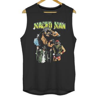 Macho Man Art Unisex Tank Top | Favorety