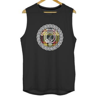 Macmillan Surname Scottish Clan Tartan Crest Badge Unisex Tank Top | Favorety AU