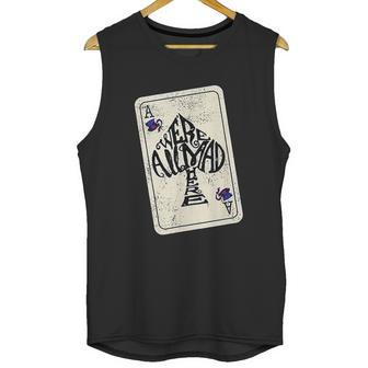 We Are All Mad Here Ace Of Spades Unisex Tank Top | Favorety CA